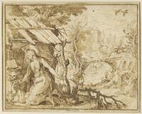 KT 2015 021
<br/>
Boetvaardige Maria Magdalena in een berglandschap
<br/>
<em>Toeput, Lodewijk (ca. 1550- ca. 1604)</em>